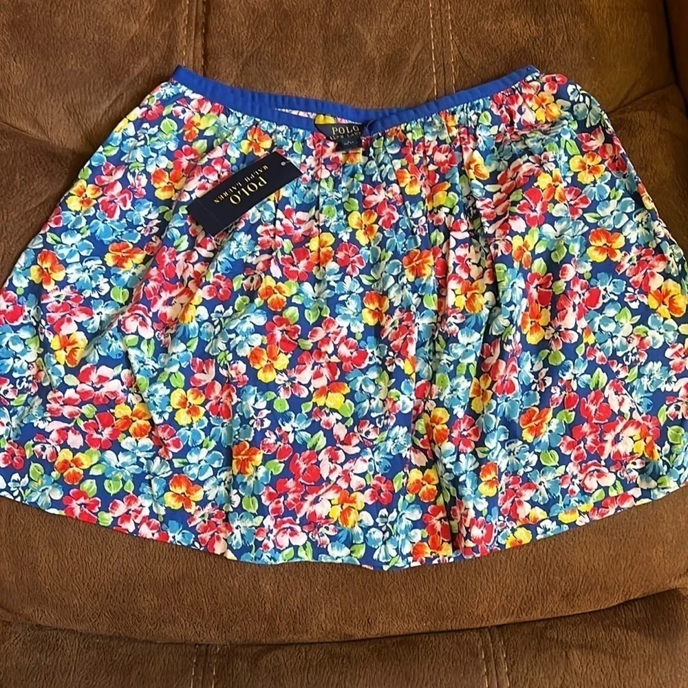 Ralph Lauren Girls‎ Large 12/14 summer Flower skirt